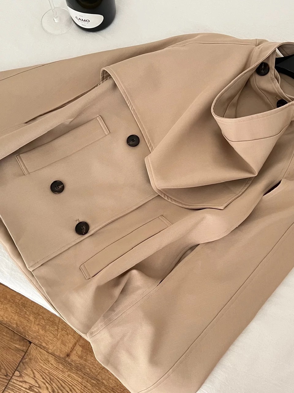 Pretty dainty trench coat COA143 images